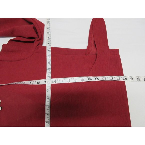 Madewell Texture & Thread crepe wrap top, blouse with tie front XS - Picture 10 of 12